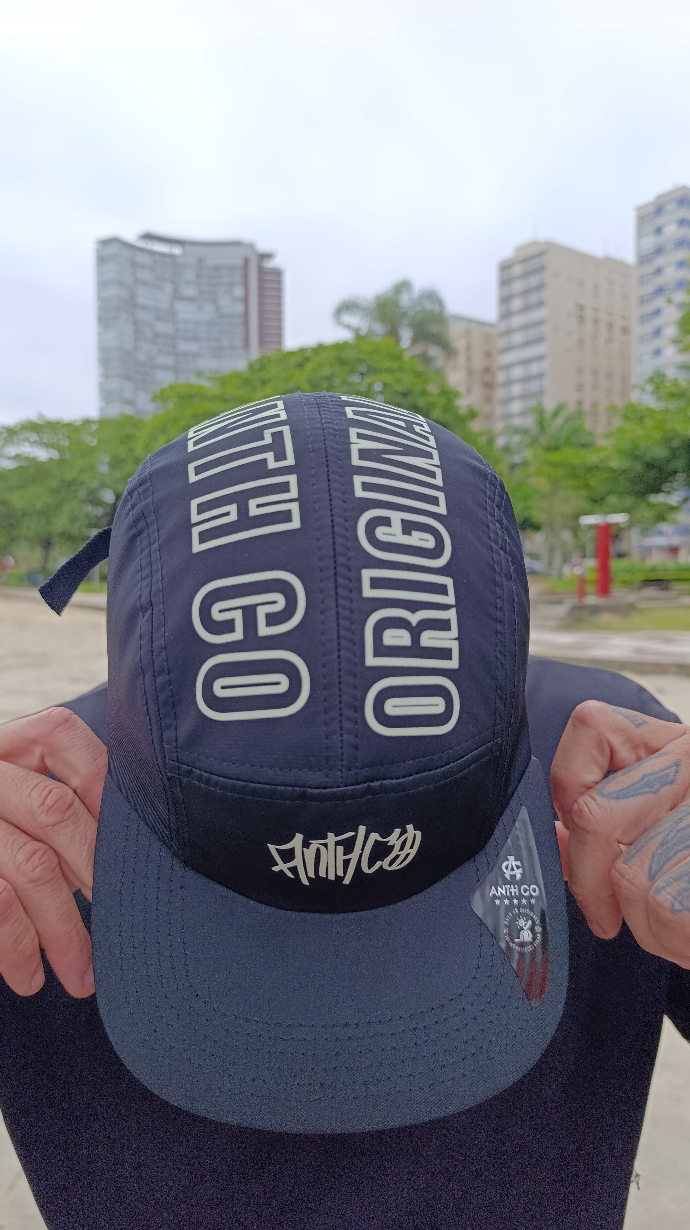 Boné Five Panel Anth Co Originals Fosforecente